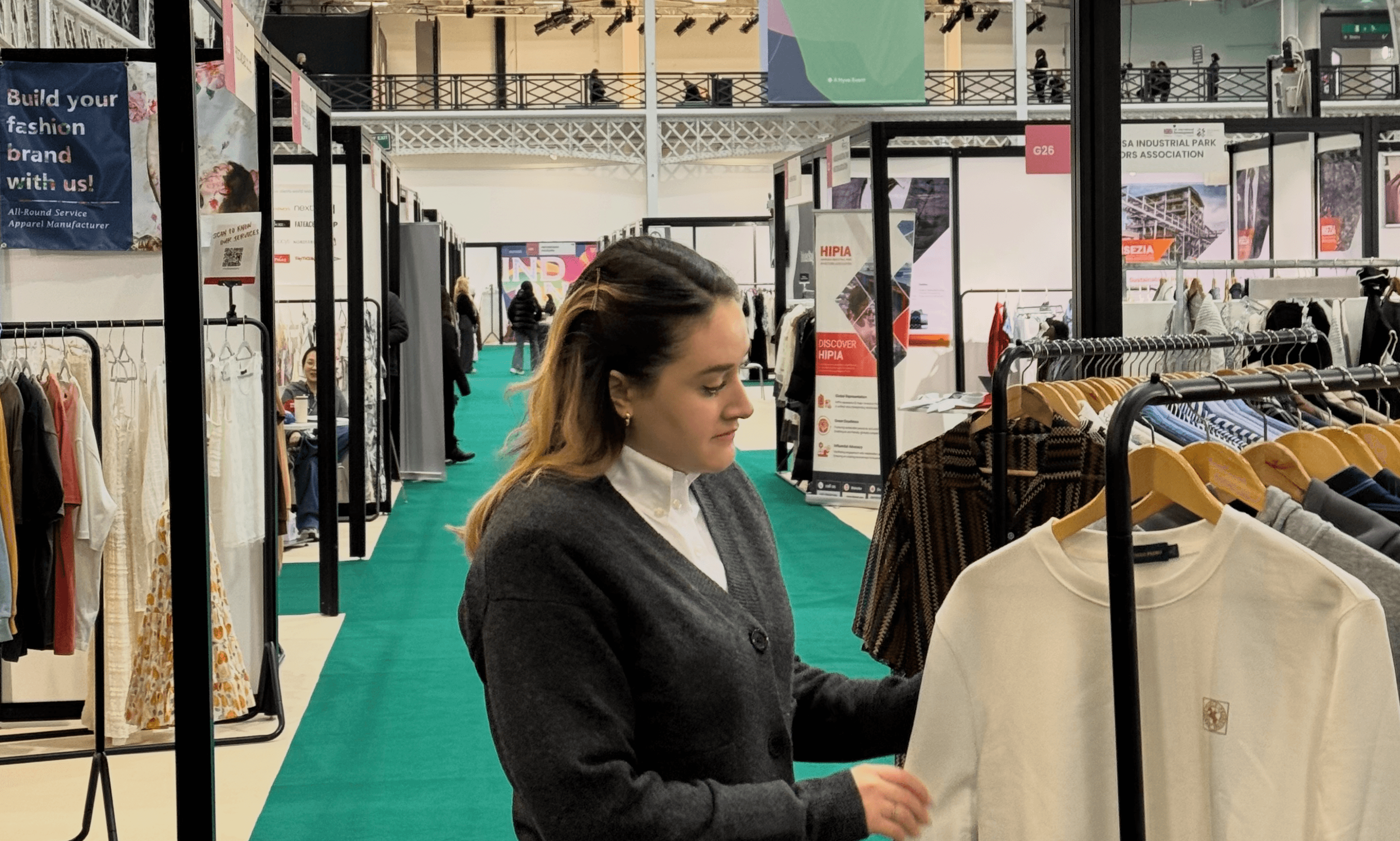 Exhibition booth presentation